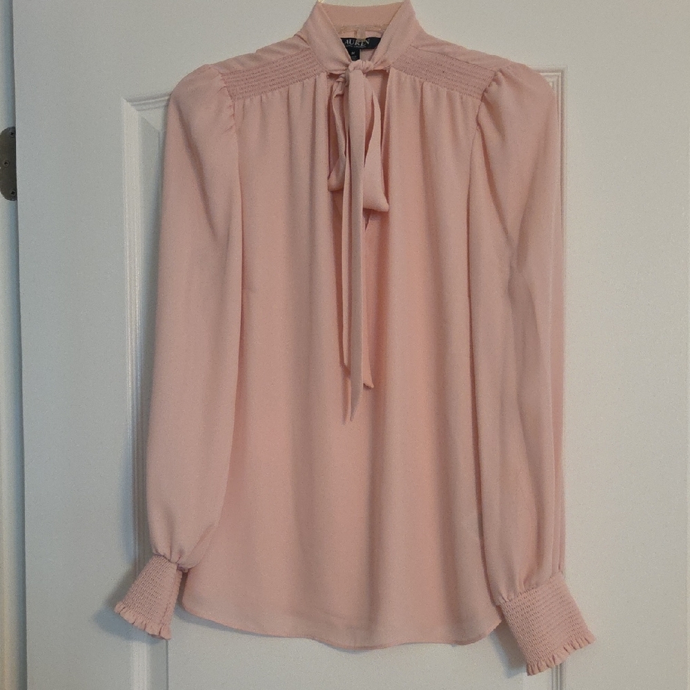 Ralph Lauren Soft Pink Blouse